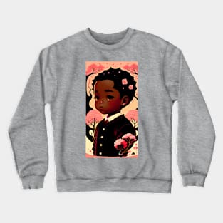 Boy of Flowers Crewneck Sweatshirt